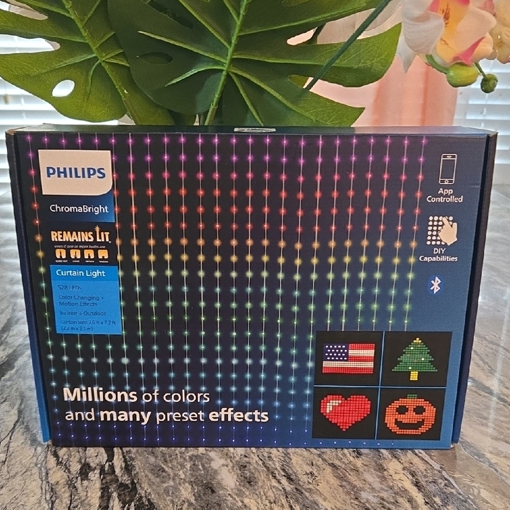 Philips ChromaBright Multicolor Curtain Light